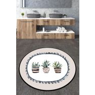 Chilai Home Guipure Djt 120x120 cm Banyo Halısı