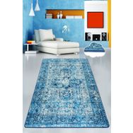 Chilai Home Isabel Mavi Djt 80x150 cm Dekoratif Salon Halısı