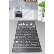 Chilai Home Kitchen Dark Grey Djt 120x180 cm Banyo Halısı