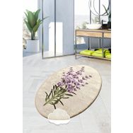 Chilai Home Lavender Oval Djt Dekoratif Halı