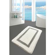Chilai Home Quadrato Gri 70x120 cm Banyo Halısı