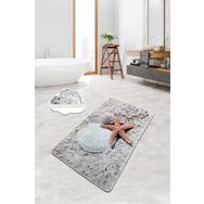 Chilai Home Starfish 70x120 cm Yıkanabilir Kaymaz Taban Banyo Halısı