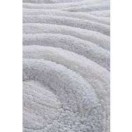 Chilai Home Wave Beyaz 3 lü Set Banyo Halısı
