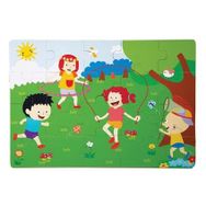 Chiva 1276-CS İlkbahar Ahşap Yer Puzzle