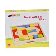 Chiva SKC-1016 25 Parça Kasalı Ahşap Blok