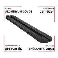 Chrysler Grand Cherokee 2005-2011 Almond Yan Basamak