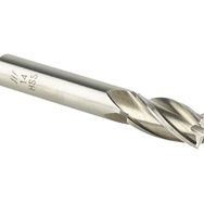 Chuan Brand 9.5 mm HSS 4 Ağızlı Kısa Parmak Freze