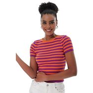 Chuba 23S1011 Mor Turuncu Kadın T-shirt