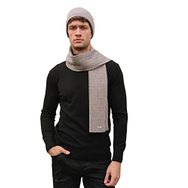 Chuba 23W501 Vizon Saç Örgü Erkek Atkı Bere Takımı