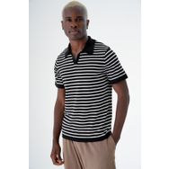 Chuba 24S263 Siyah Beyaz Erkek T-shirt