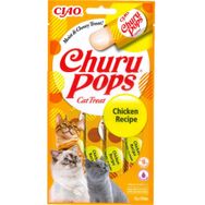 Ciao 15 gr 4'lü Churu Pops Tavuklu Sıvı Ödül Maması