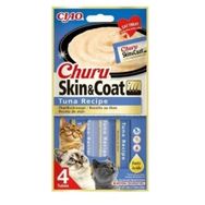 Ciao 4x14 gr Churu Skin Coat Deri ve Tüy Sağlığı için Ton Balıklı Sıvı Kedi Ödül Maması