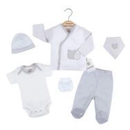Ciccim Baby 4330 Gri 3 Ay Bebek Zıbın Takım
