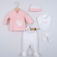 Ciccim Baby 4686 Pembe 3 Ay Bebek Zıbın Takım