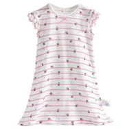 Cicilin Fluttter Bir Fırfır Kollu Genç Kız Pijama