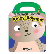 Çıkartmalı Çantalı Kolay Boyama Tavşan 0-6 Yaş Yayınları