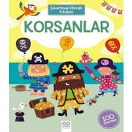 Çıkartmalı Etkinlik Kitabım Korsanlar 1001 Çiçek Kitaplar