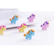 Çılgıntrend 3 Adet Sevimli Unicorn Silgi