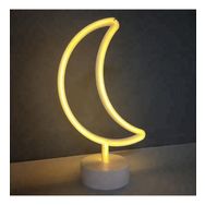 Çılgıntrend Ay Tasarımlı Neon Led Masa ve Gece Lambası