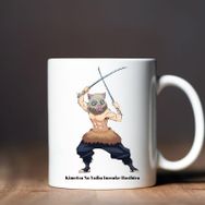 Çılgıntrend Demon Slayer Kimetsu No Yaiba Inosuke Hasibira Tasarımlı Kupa Bardak