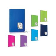 Çınar 73000 A4 Colormaxi Plastik Kapak 72 Yaprak Çizgisiz 72/0 12'li Spiralli Defter