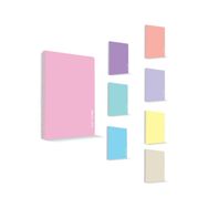 Çınar A4 72 Yaprak Pastel P.P Kapak Kareli Spiralli Defter
