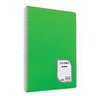 Çınar Colormaxi Çizgili Spiralli 21 cm x 29.7 cm 120 Yaprak PP Kapak Defter
