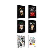 Çınar Defter Coffee Pp Kapak 96 Yaprak Çizgili Spiralli Defter