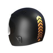 Çınar Extreme 2 Adet Sport Kask Araba Ayna Taksi Sarısı Çamurluk Kask Sticker