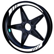 Çınar Extreme Floresan Beyaz Moto GP İç Jant Şeridi Sticker