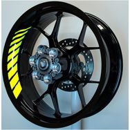 Çınar Extreme Floresan Sarı Gp Racing İç Jant Şeridi Sticker