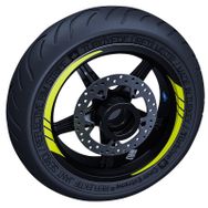 Çınar Extreme Floresan Sarı Moto GP İç Jant Şeridi Sticker