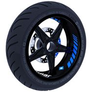 Çınar Extreme Gp Racing Azur Mavi İç Jant Şeridi Sticker
