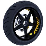 Çınar Extreme Gp Racing Reflektif Sarı İç Jant Şeridi Sticker