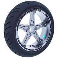 Çınar Extreme Karbon Fiber Dokulu Moto Gp Stili Jant Şeridi Sticker