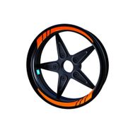 Çınar Extreme Moto GP Alev Turuncusu İç Jant Şeridi Sticker