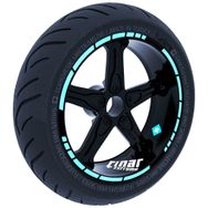 Çınar Extreme Moto GP Stili Nane Yeşili Jant Şeridi Sticker