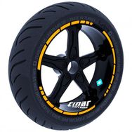 Çınar Extreme Moto GP Stili Taksi Sarısı Jant Şeridi Sticker