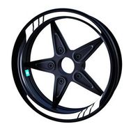 Çınar Extreme Moto GP Süt Beyaz İç Jant Şeridi Sticker