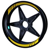 Çınar Extreme Moto GP Yaldızlı Gold İç Jant Şeridi Sticker