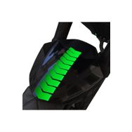 Çınar Extreme Ok Tasarımlı Floresan Yeşil Çamurluk Kask Sticker