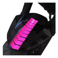 Çınar Extreme Ok Tasarımlı Gül Pembesi Çamurluk Kask Sticker
