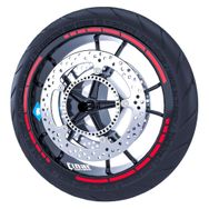 Çınar Extreme Reflektif Kırmızı Moto GP Stili Jant Şeridi Sticker