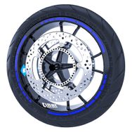 Çınar Extreme Reflektif Mavi Moto GP Stili Jant Şeridi Sticker