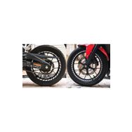 Çınar Extreme Tam Tur Reflektif Beyaz Gri Supersport İç Jant Şeridi Sticker