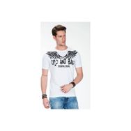 Cipo&Baxx CT411 Siyah Beyaz Erkek T-shirt