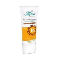Cire Aseptine Yüz Güneş Kremi 50+ Faktör Tüm Cilt Tipleri İçin Renksiz Yüz Güneş Koruyucu Krem 50 ml