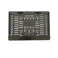 Çıtalı Kare Plastik Plakalık Motosiklet Plaka Altlığı 25x16cm