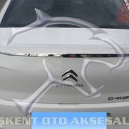 Citroen C Elysee Paslanmaz Çelik Krom Bagaj Çıtası