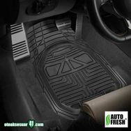 Citroen C3 2002-2010 Siyah 3d Havuzlu Oto Paspas Seti